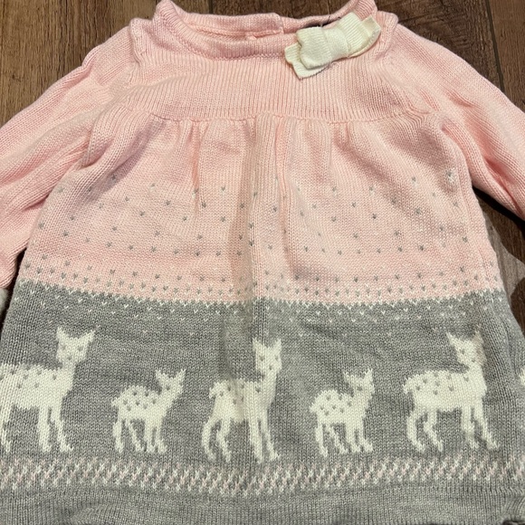 Janie and Jack Sweater Dress, 0-3 months - Picture 2 of 5